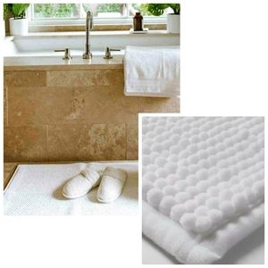 Made by design White Solid Soft Bath Rug 34x20